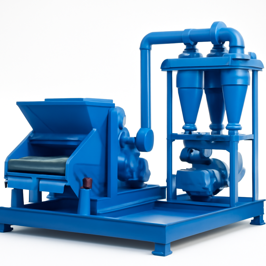 Tunneling Mud Separation System
